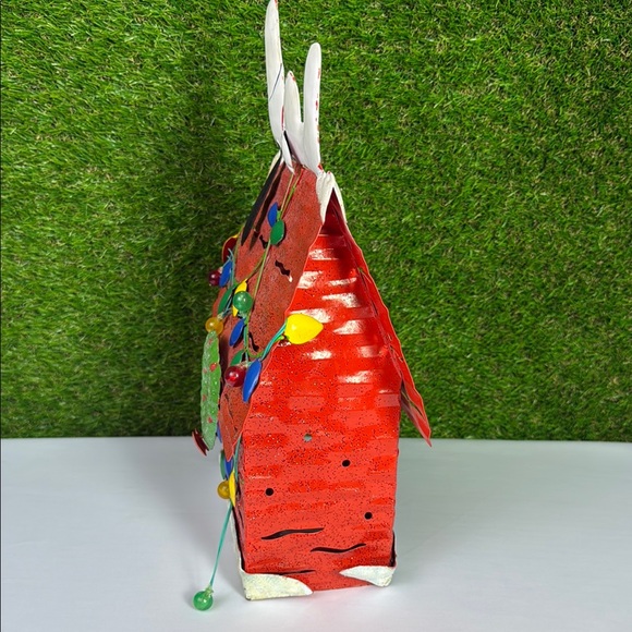 2011 Metal Peanuts Snoopy Color Changing Lighted Christmas Holiday Decor - Picture 4 of 8